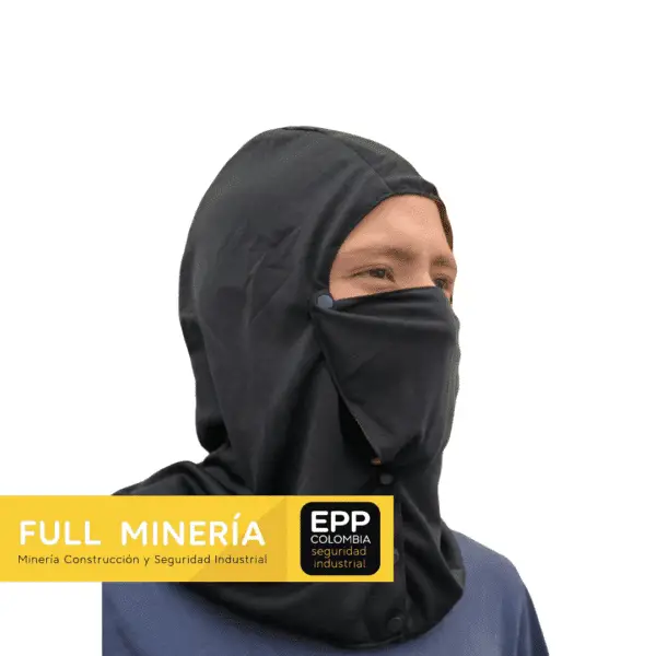 Este capuchón es ideal para proteger a los trabajadores en actividades de soldadura, construcción, agropecuarias y otras tareas que exigen protección contra rayos solares