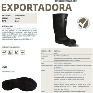 Botas Exportadoras En PVC - Imagen 2