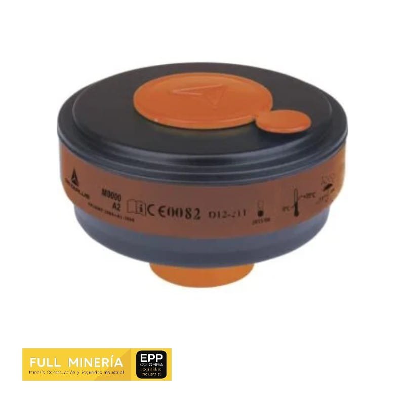 Caja de 4 Filtros a Gases A2 M9000