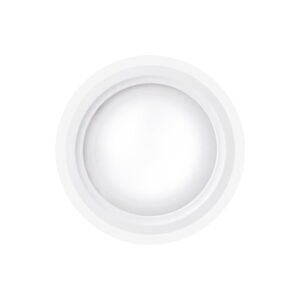 Panel led vidrio flotante 12w 6″ blanco cuadrado incrustar