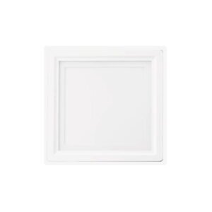 Panel led vidrio flotante 12w 6″ blanco cuadrado incrustar - Imagen 2