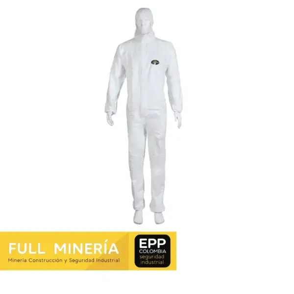 Overol Desechable Blanco Safetex Steelpro