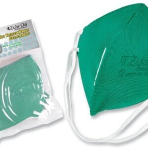 Mascarilla para polvo color negro y verde - Imagen 2
