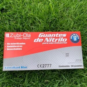 Guantes nitrilo azul extra hard blur - Imagen 2