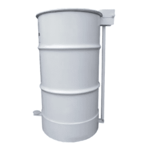 Caneca metalica tapa pedal 120 lts - Imagen 2