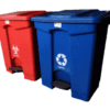 Caneca de pedal de 60 lts