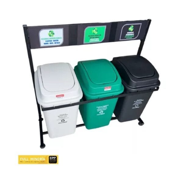 Punto Ecológico Reglamentario con Base Metálica