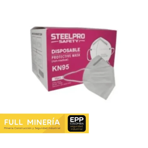 Respirador Kn95 Descartable Steelpro - Imagen 2