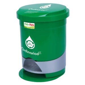 Papelera pedal redonda marcada 12l - Imagen 3