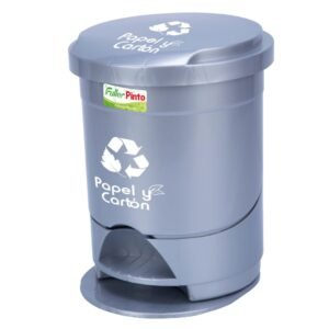 Papelera pedal redonda marcada 12l - Imagen 4