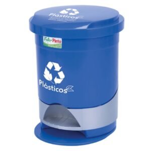 Papelera pedal redonda marcada 12l - Imagen 2