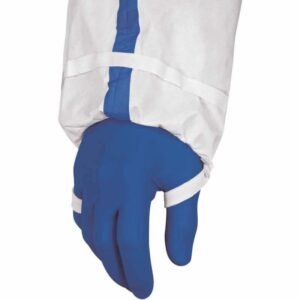 Buzo integral desechable con capucha costuras estancas - Imagen 3