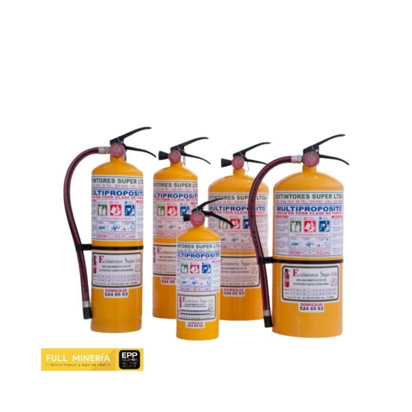Extintores Multipropósito ABC: Protección Integral Contra Incendios en Múltiples Entornos