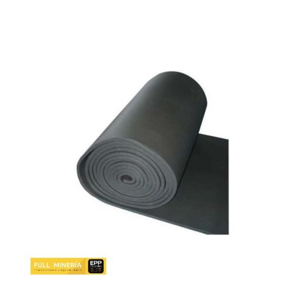ROLLO ESPUMA DE POLIETILENO SENCILLA COLOR NEGRO CALIBRE 2MM