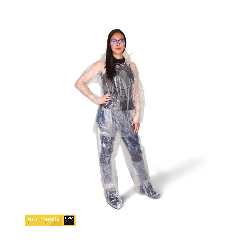 Conjunto Impermeable Translúcido