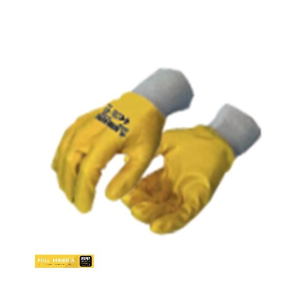 Guante Nitrilo con Lona BG446Y