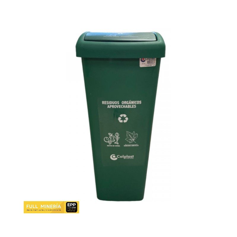 Caneca Plástica Colplast de 53 Litros