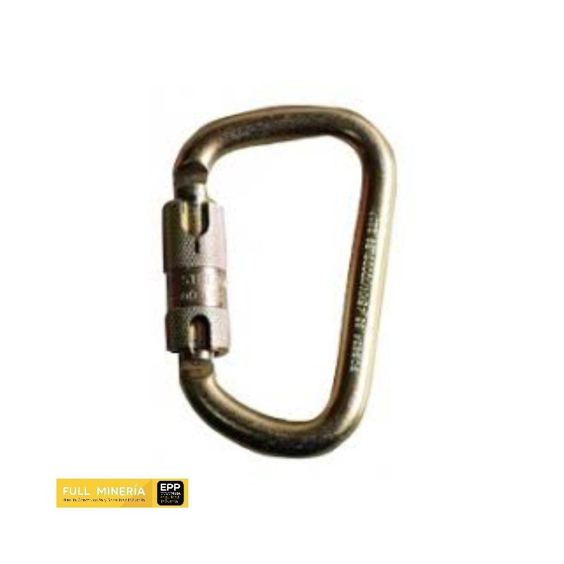 Carabiner en Acero con Tratamiento Térmico 12 mm
