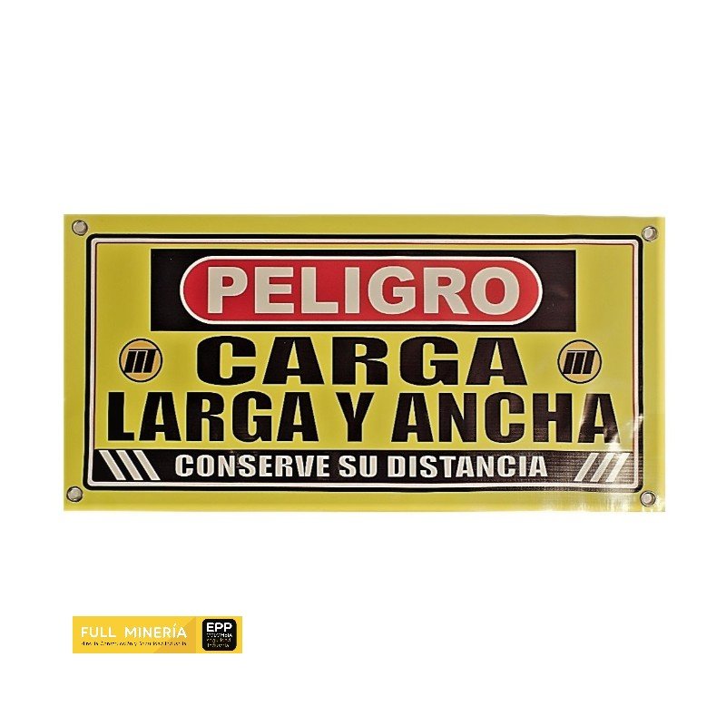 Pendón para Carga Larga y Ancha