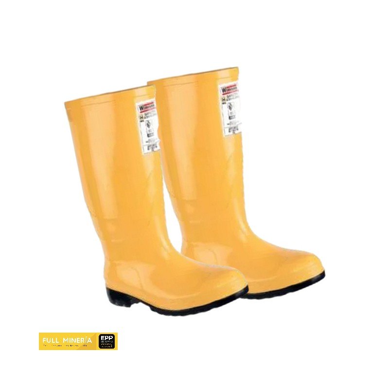 Bota Workman Amarilla con Puntera Fullminería