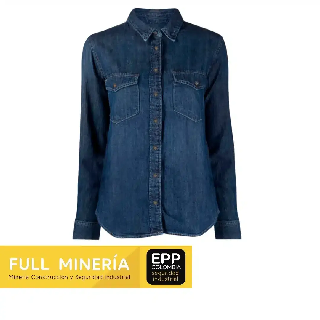 Camisa Jeans Dama Dotación Fullminería