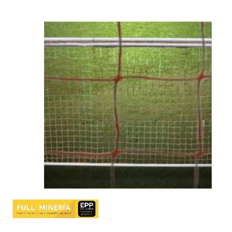 Malla-De-Futbol-PP-Naranja-3mm