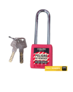 Candado de seguridad LOTO para bloqueo industrial largo